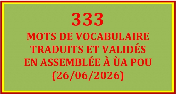 TABLEAU DES 333 MOTS VALID&Eacute;S &Agrave; L&rsquo;ASSEMBL&Eacute;E DE JUIN 2025 &Agrave; &Ugrave;A POU