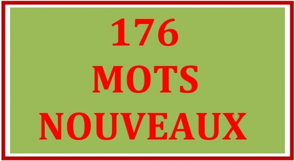 176 MOTS USUELS VALIDÉS (accompagnés des variantes lexicales des 6 îles) - 12/05/2023